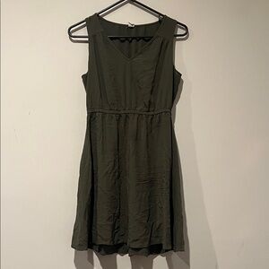 Old Navy Olive Green Mini Dress